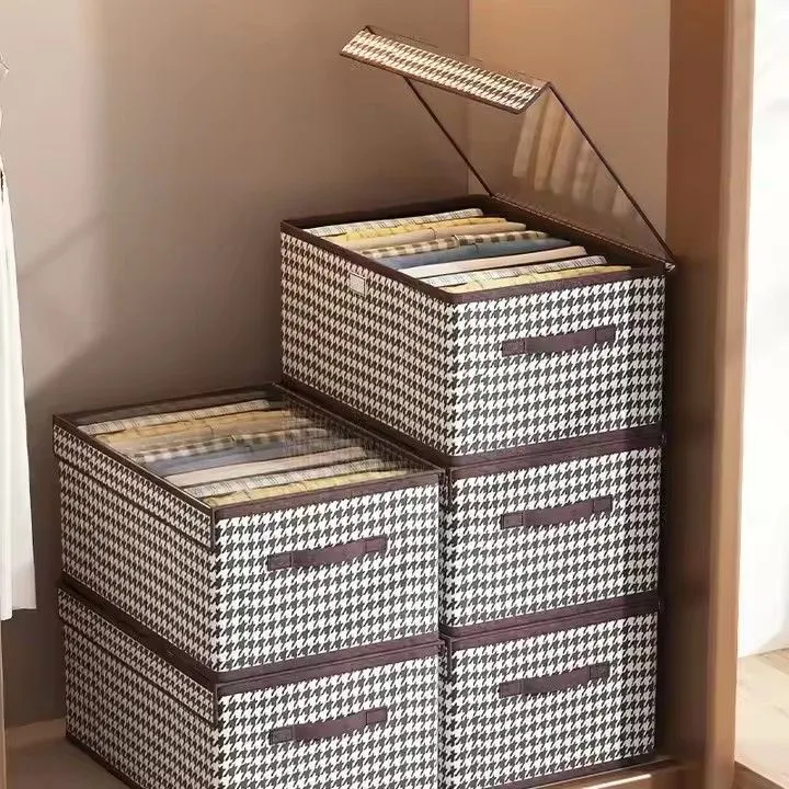 Hot Clothes Organizer Non-woven Fabric Clothes Organizer Drawer Foldable Organizer Clothes Pants Jeans Storage Box