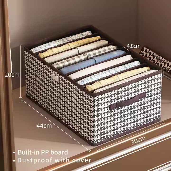 Hot Clothes Organizer Non-woven Fabric Clothes Organizer Drawer Foldable Organizer Clothes Pants Jeans Storage Box