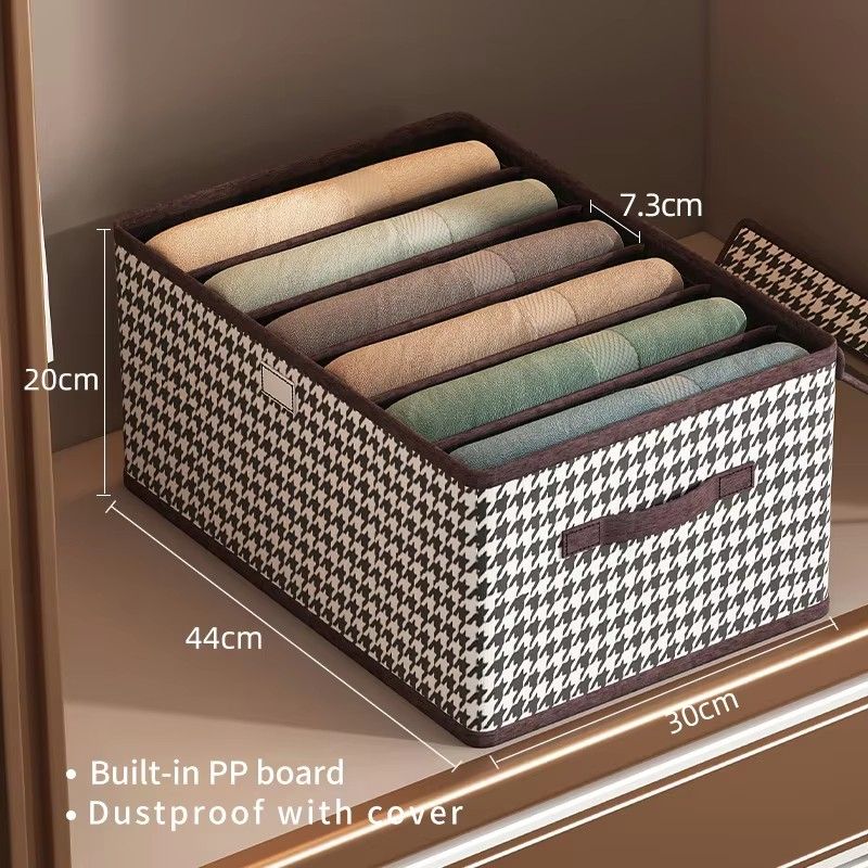 Hot Clothes Organizer Non-woven Fabric Clothes Organizer Drawer Foldable Organizer Clothes Pants Jeans Storage Box