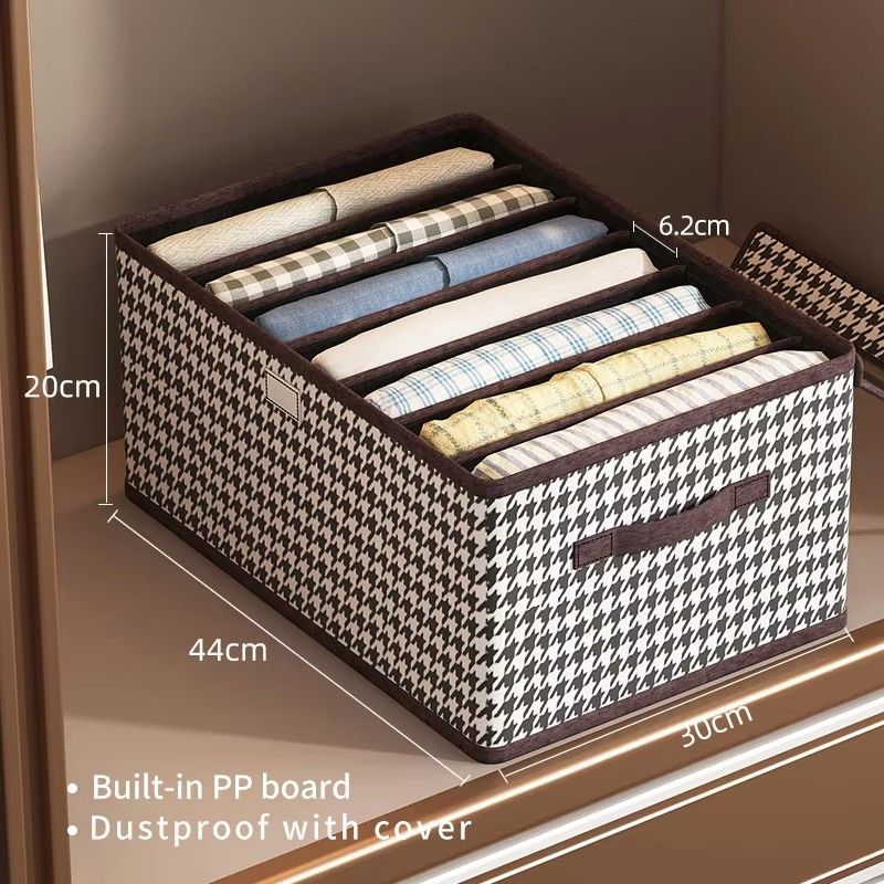 Hot Clothes Organizer Non-woven Fabric Clothes Organizer Drawer Foldable Organizer Clothes Pants Jeans Storage Box