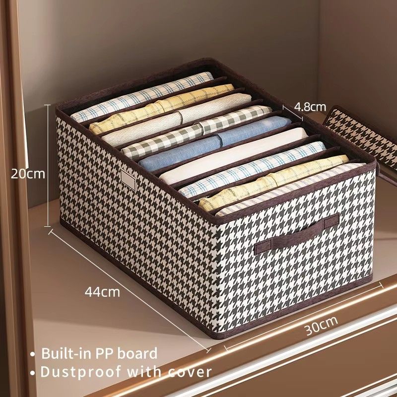 Hot Clothes Organizer Non-woven Fabric Clothes Organizer Drawer Foldable Organizer Clothes Pants Jeans Storage Box