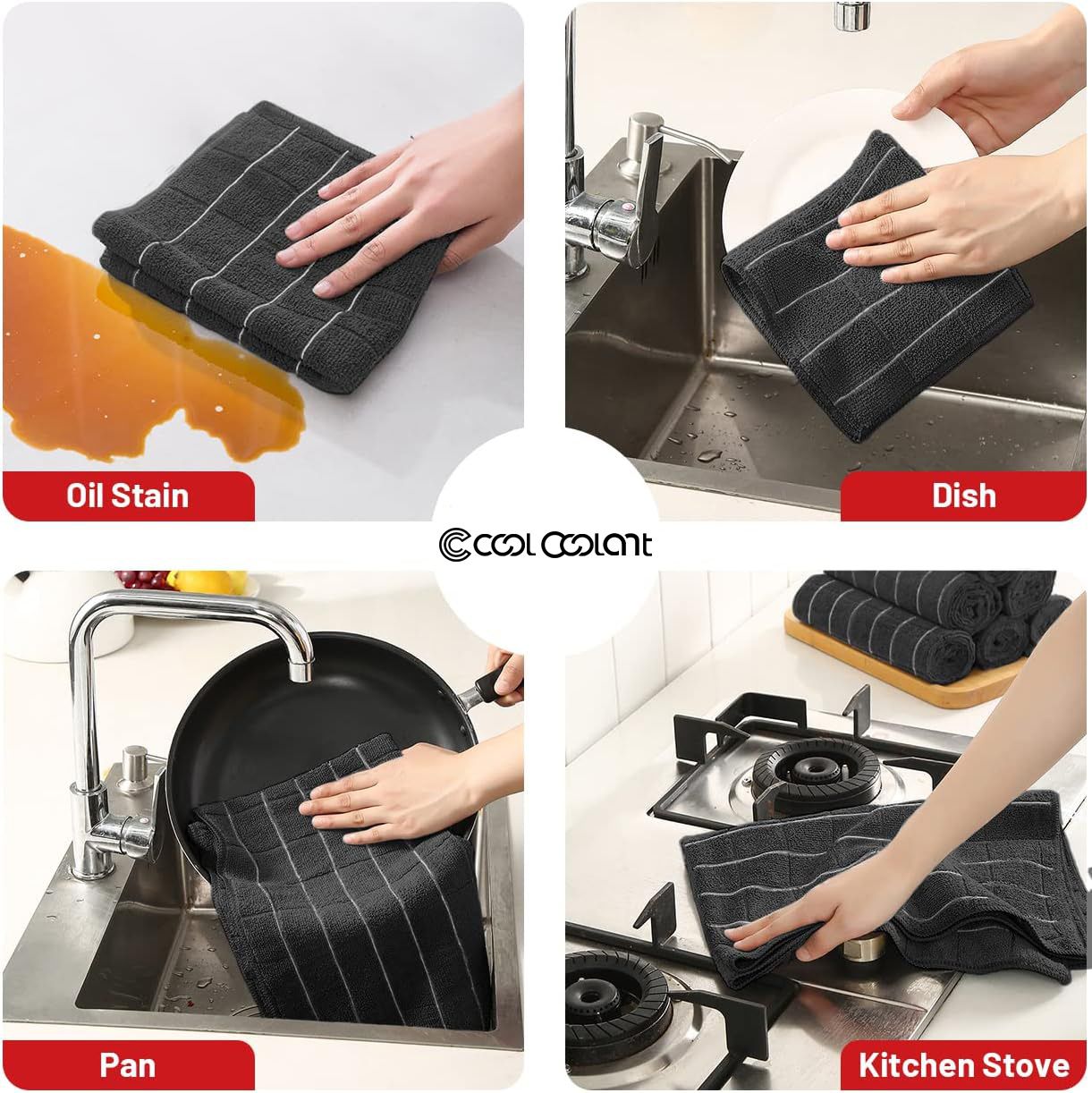 Absorbent Non-Oil Dishcloth Tablecloth Wipe Hot-Selling Wash Drying Household Cleaning Cloth Microfiber Kitchen Towels Dish Cloths & Dish Towels