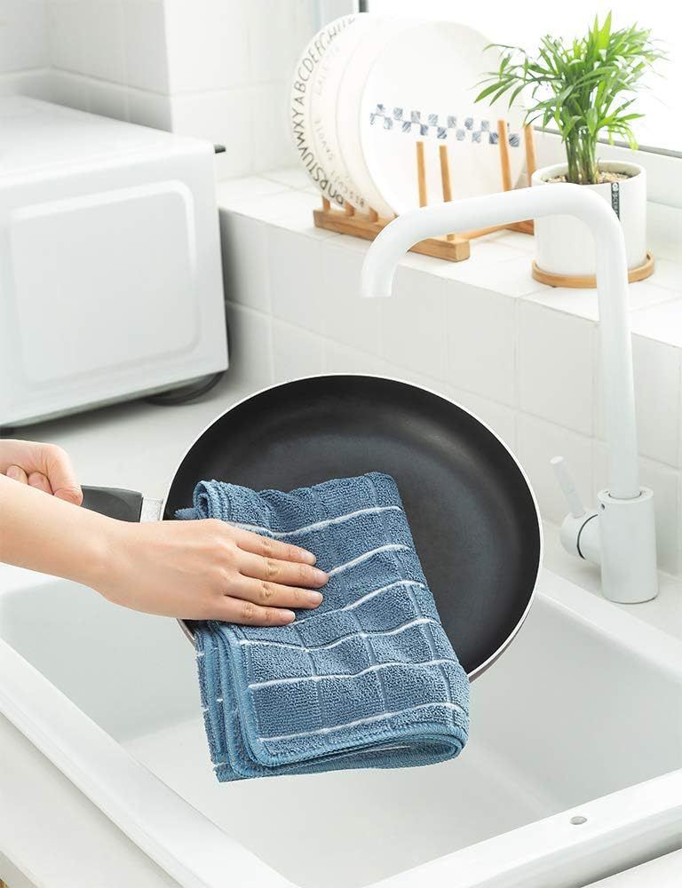 Absorbent Non-Oil Dishcloth Tablecloth Wipe Hot-Selling Wash Drying Household Cleaning Cloth Microfiber Kitchen Towels Dish Cloths & Dish Towels