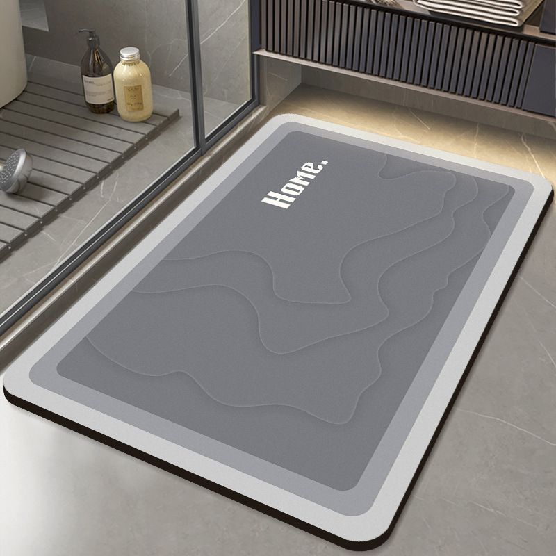 3.5mm Extra Thick Quick-Drying Water-Absorbent Non-Slip Floor Mat Crystal Velvet Kitchen Entrance Door Mat Stain-resistant Carpet Bathroom Bath Rugs