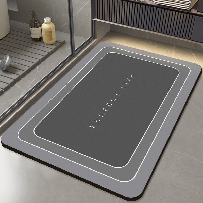 3.5mm Extra Thick Quick-Drying Water-Absorbent Non-Slip Floor Mat Crystal Velvet Kitchen Entrance Door Mat Stain-resistant Carpet Bathroom Bath Rugs