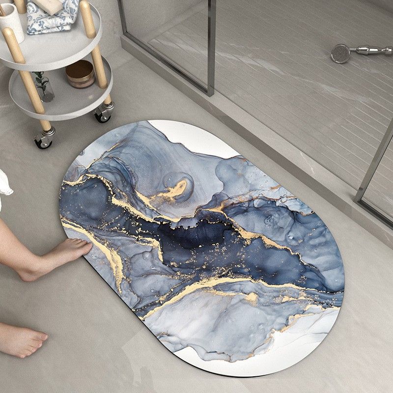 3.5mm Extra Thick Bath Mat-Bathroom Mat Rug Non Slip Super Absorbent Stain Resistant Quick Dry Thin Bath Rug-Bath Mats Carpet for Bathroom Floor Bathtub Mats-Bathmat Bath Rug Easy Care Doormats