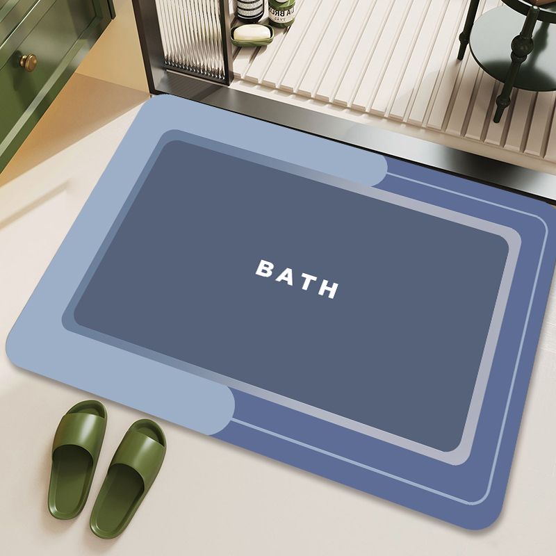 3.5mm Extra Thick Bath Mat-Bathroom Mat Rug Non Slip Super Absorbent Stain Resistant Quick Dry Thin Bath Rug-Bath Mats Carpet for Bathroom Floor Bathtub Mats-Bathmat Bath Rug Easy Care Doormats