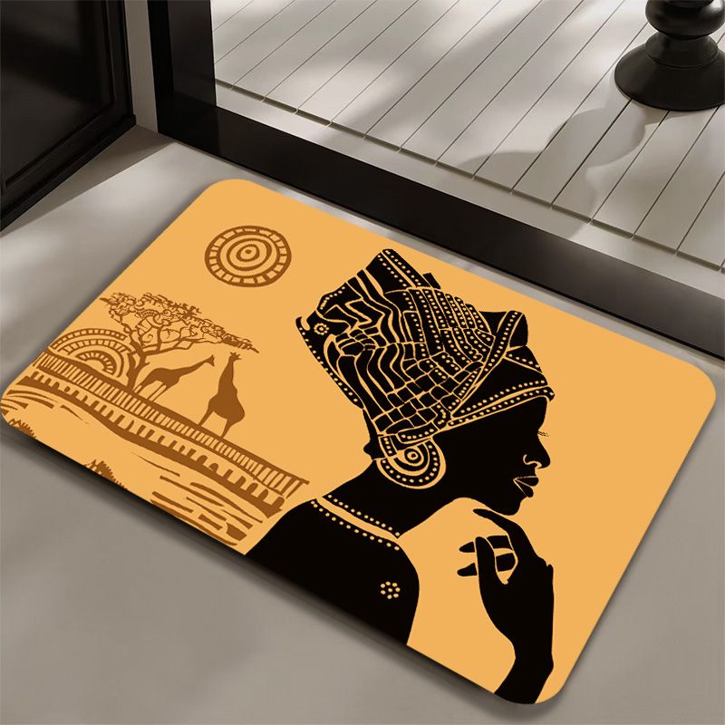 3.5mm Extra Thick Bath Mat-Bathroom Mat Rug Non Slip Super Absorbent Stain Resistant Quick Dry Thin Bath Rug-Bath Mats Carpet for Bathroom Floor Bathtub Mats-Bathmat Bath Rug Easy Care Doormats