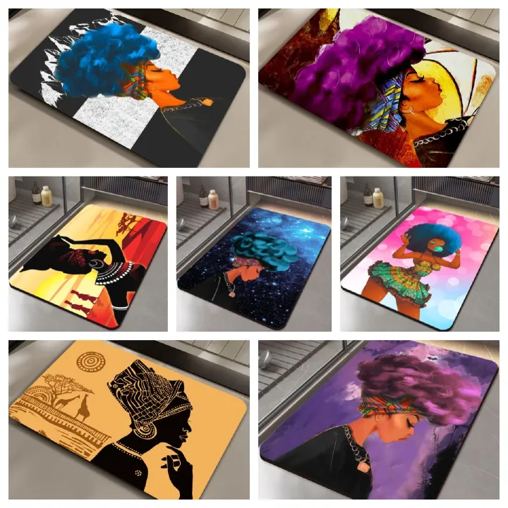 3.5mm Extra Thick Bath Mat-Bathroom Mat Rug Non Slip Super Absorbent Stain Resistant Quick Dry Thin Bath Rug-Bath Mats Carpet for Bathroom Floor Bathtub Mats-Bathmat Bath Rug Easy Care Doormats