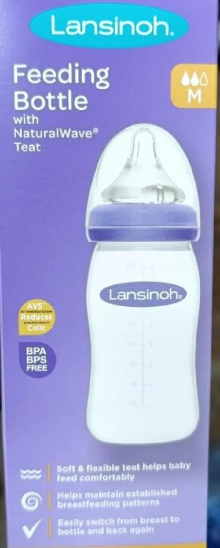 Lansinoh baby breast feeding bottle BPA/BPS FREE