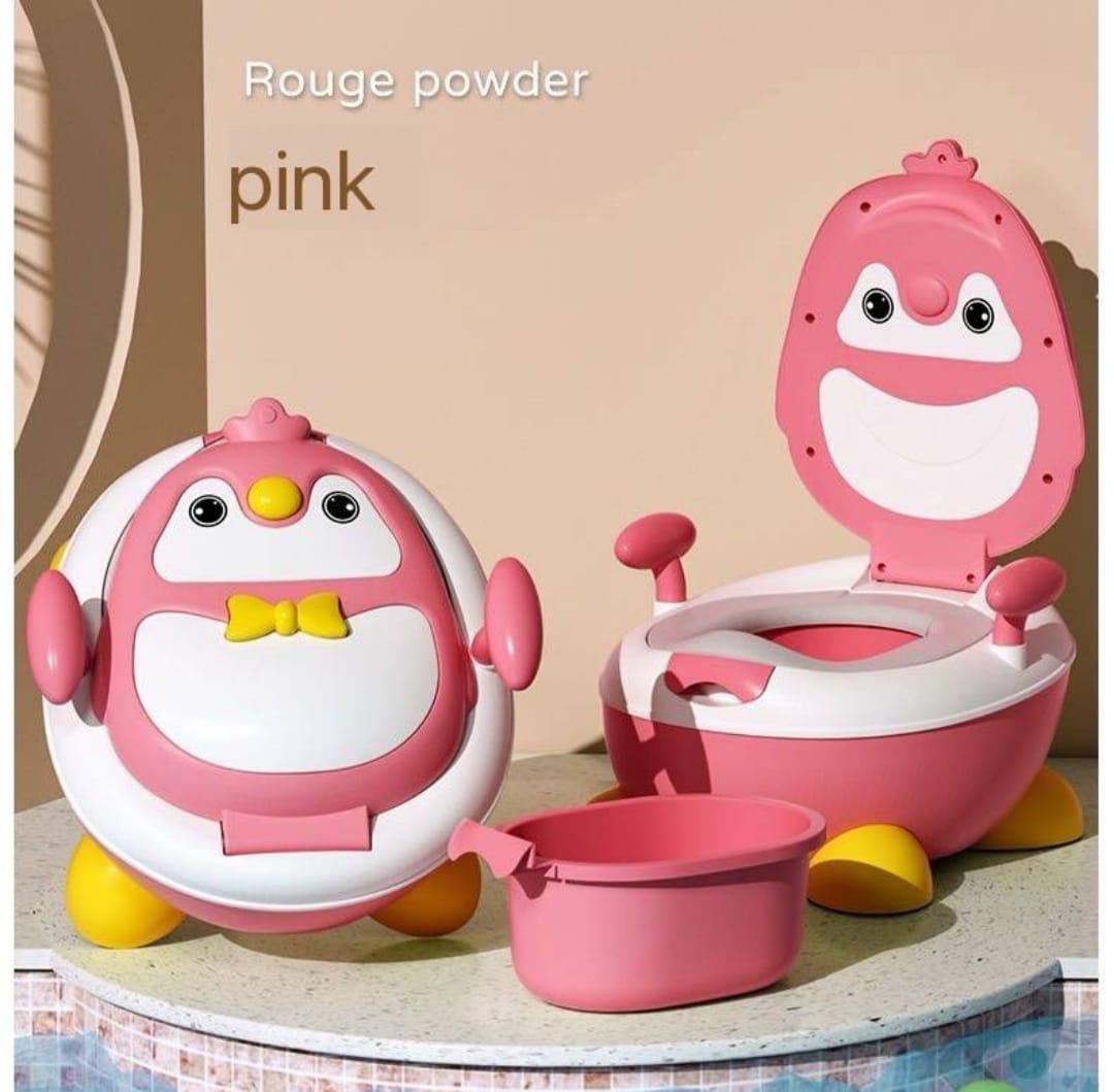CUTE PENGUINE BABY POTTY WITH SOFT SEAT