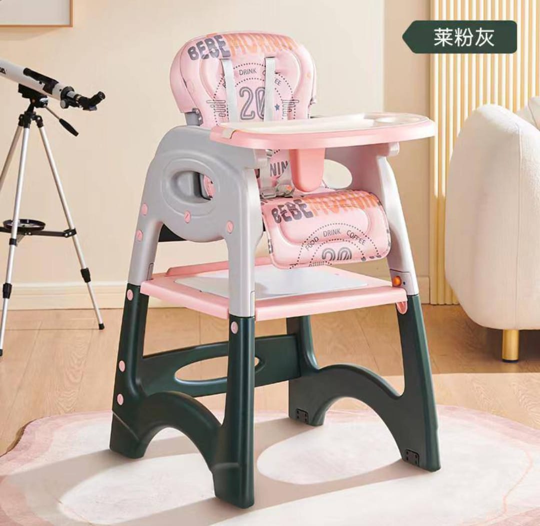 3 IN 1 BABY FEEDING CHAIR CONVERTS TO A CHAIR AND A TABLE
