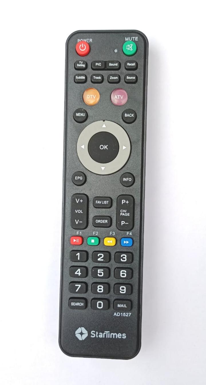 STARTIMES DIGITAL TV REMOTE