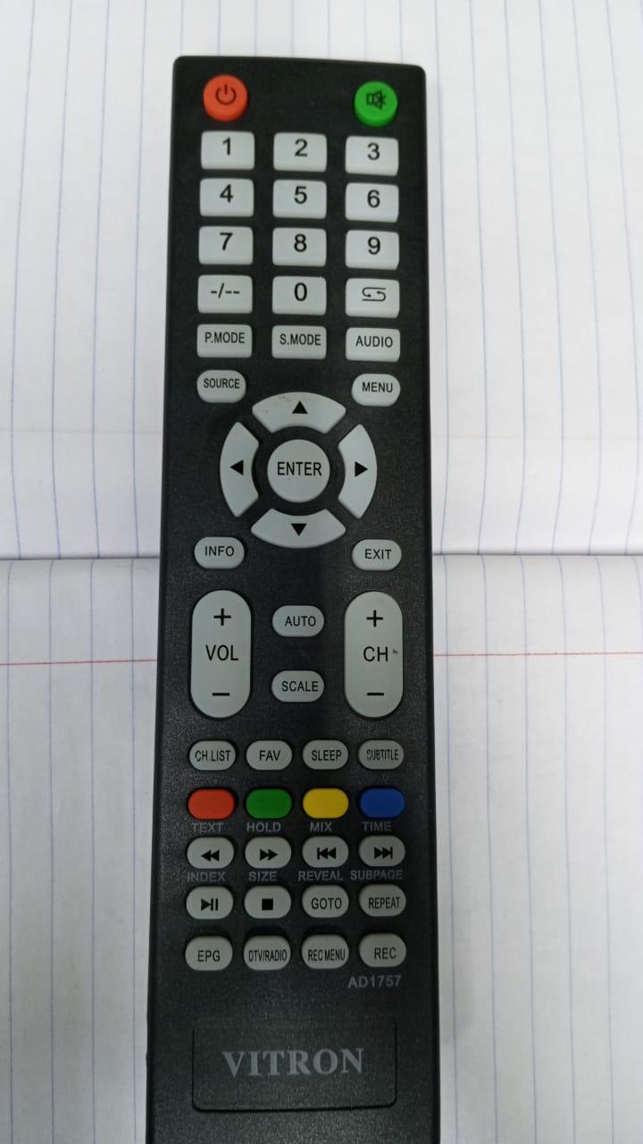 VITRON DIGITAL TV REPLACEMENT REMOTE CONTROL