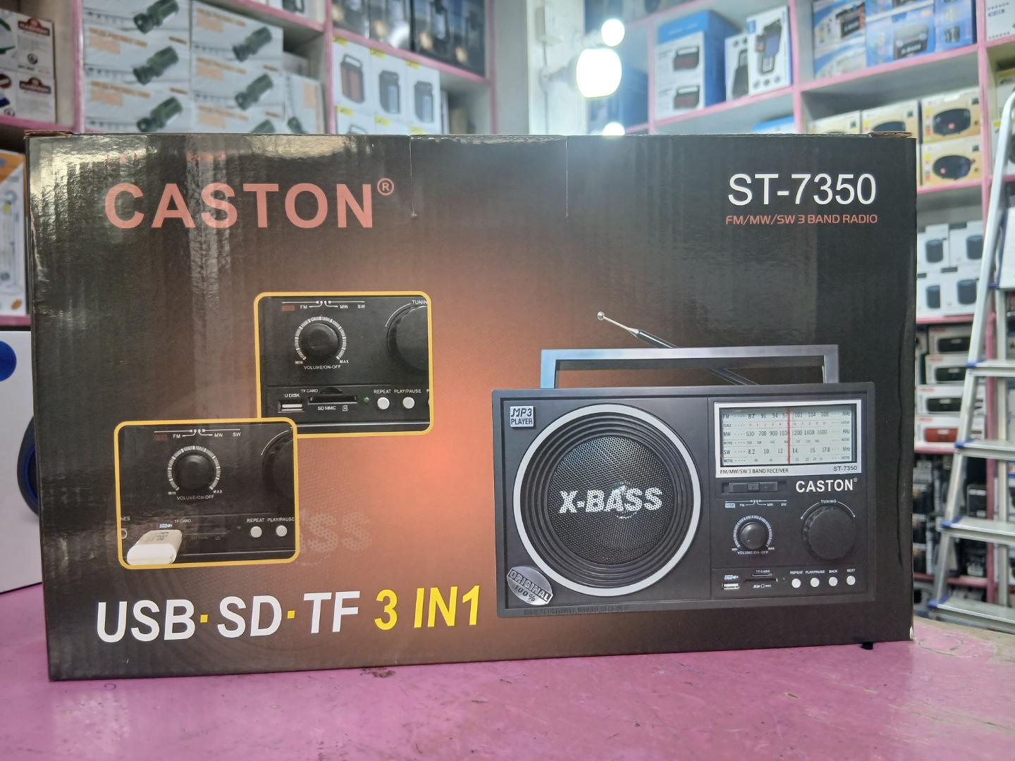 CASTON ST-7350 PORTABLE RADIO