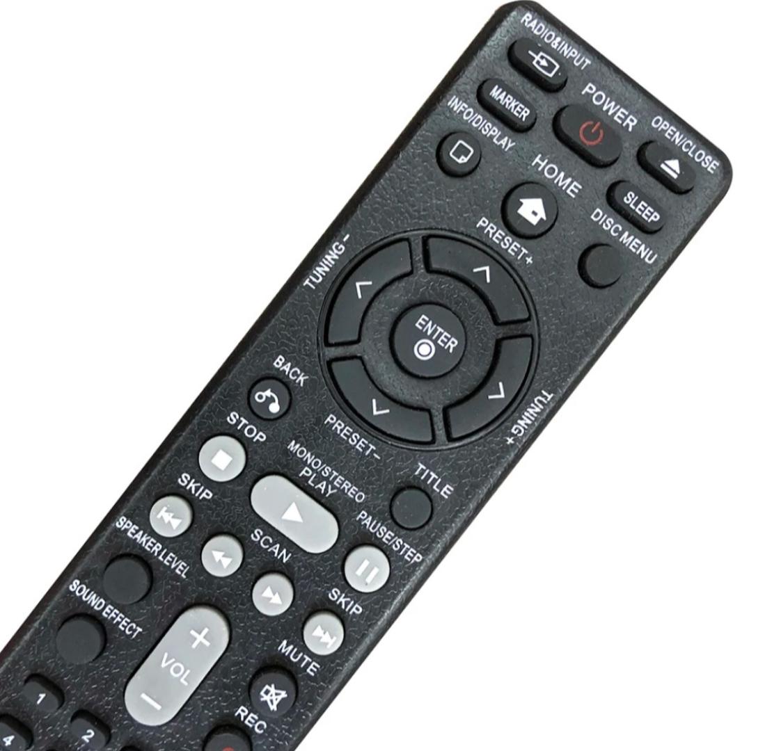 LG HOME THEATER REPLACEMENT REMOTE CONTROL