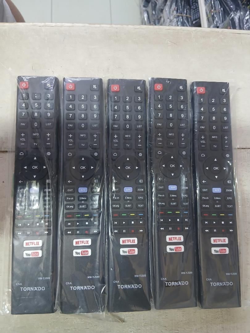 TORNADO SMART TV REMOTE CONTROL FOR TORNADO TVS .