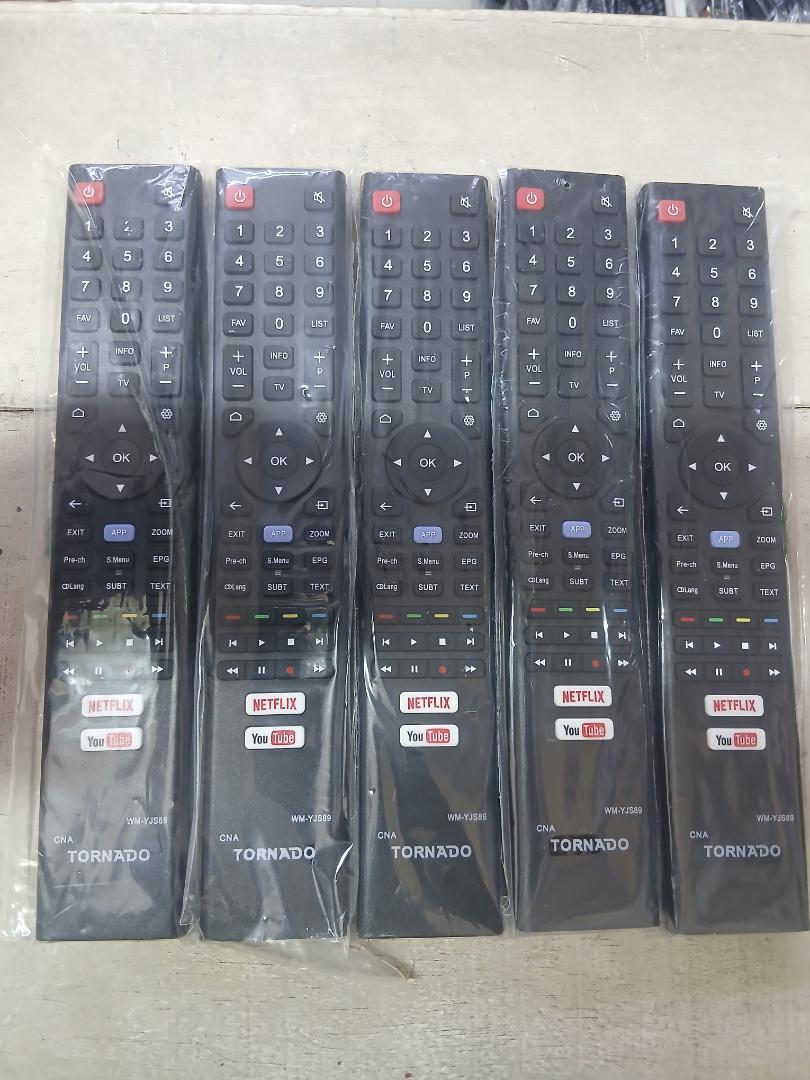 TORNADO SMART TV REMOTE CONTROL FOR TORNADO TVS .
