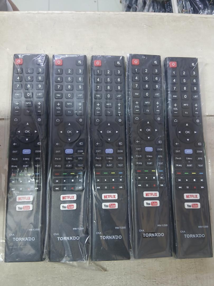 TORNADO SMART TV REMOTE CONTROL FOR TORNADO TVS .