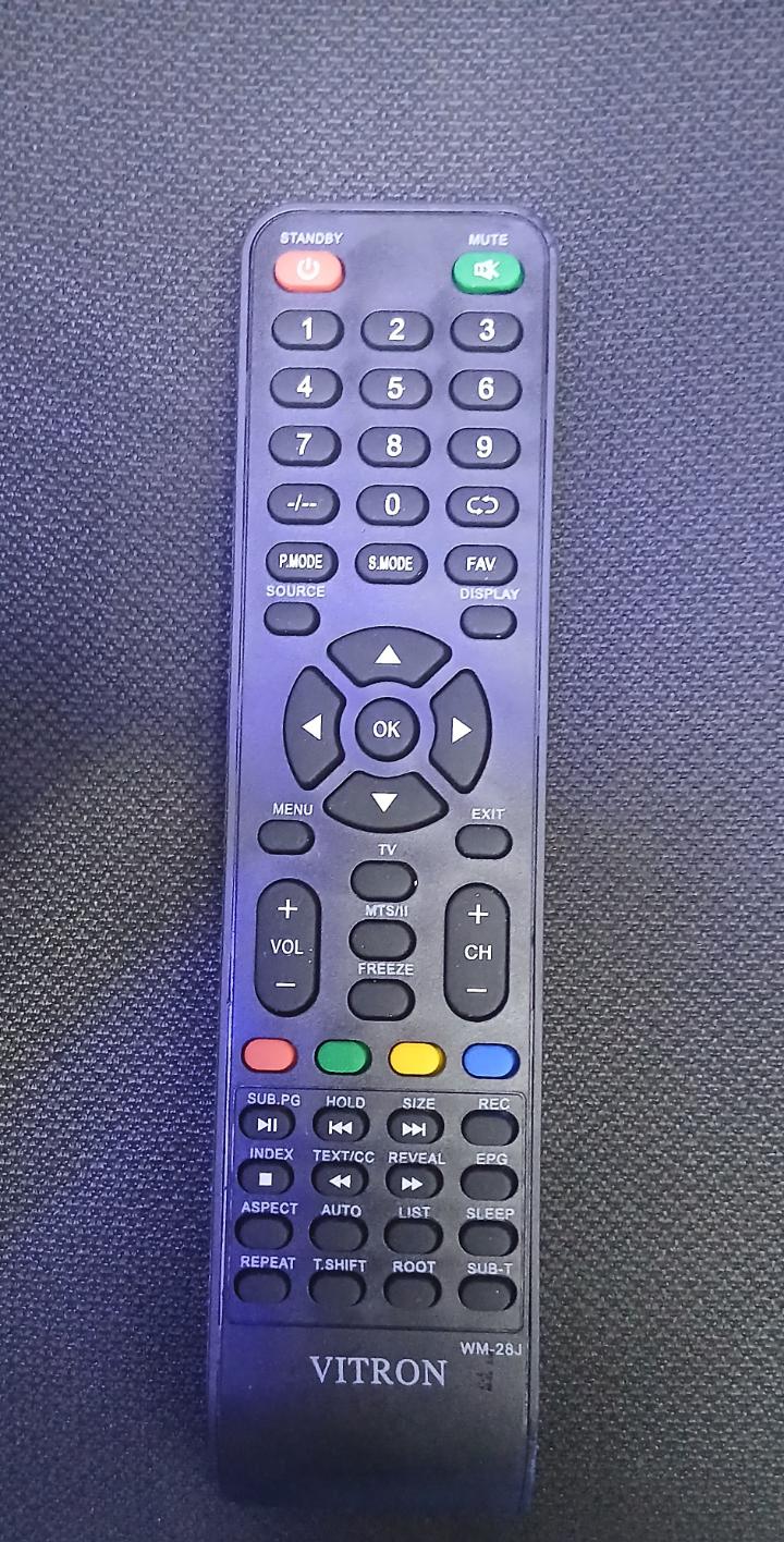 VITRON DIGITAL TV REPLACEMENT REMOTE CONTROL.