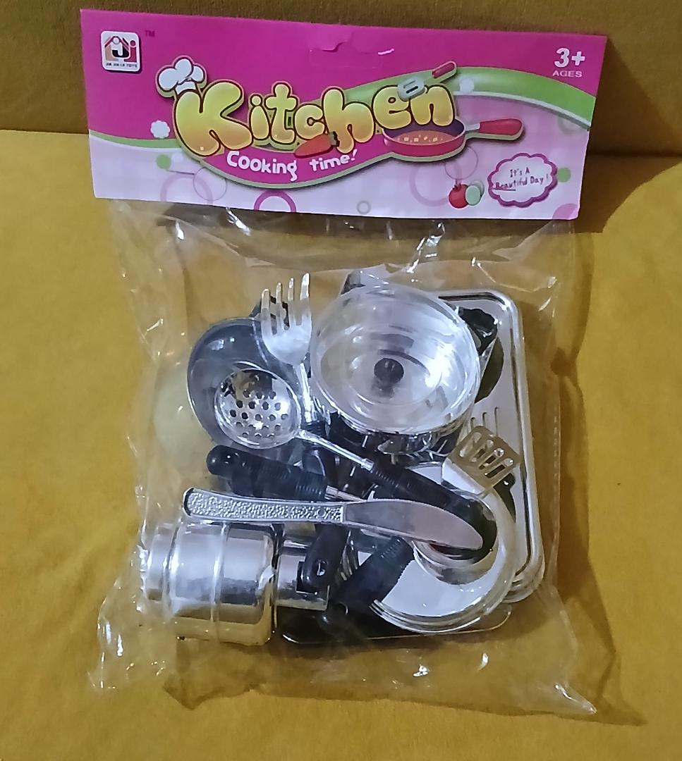 KITCHEN PLAY SET KIDS KITCHEN UTENSILS.