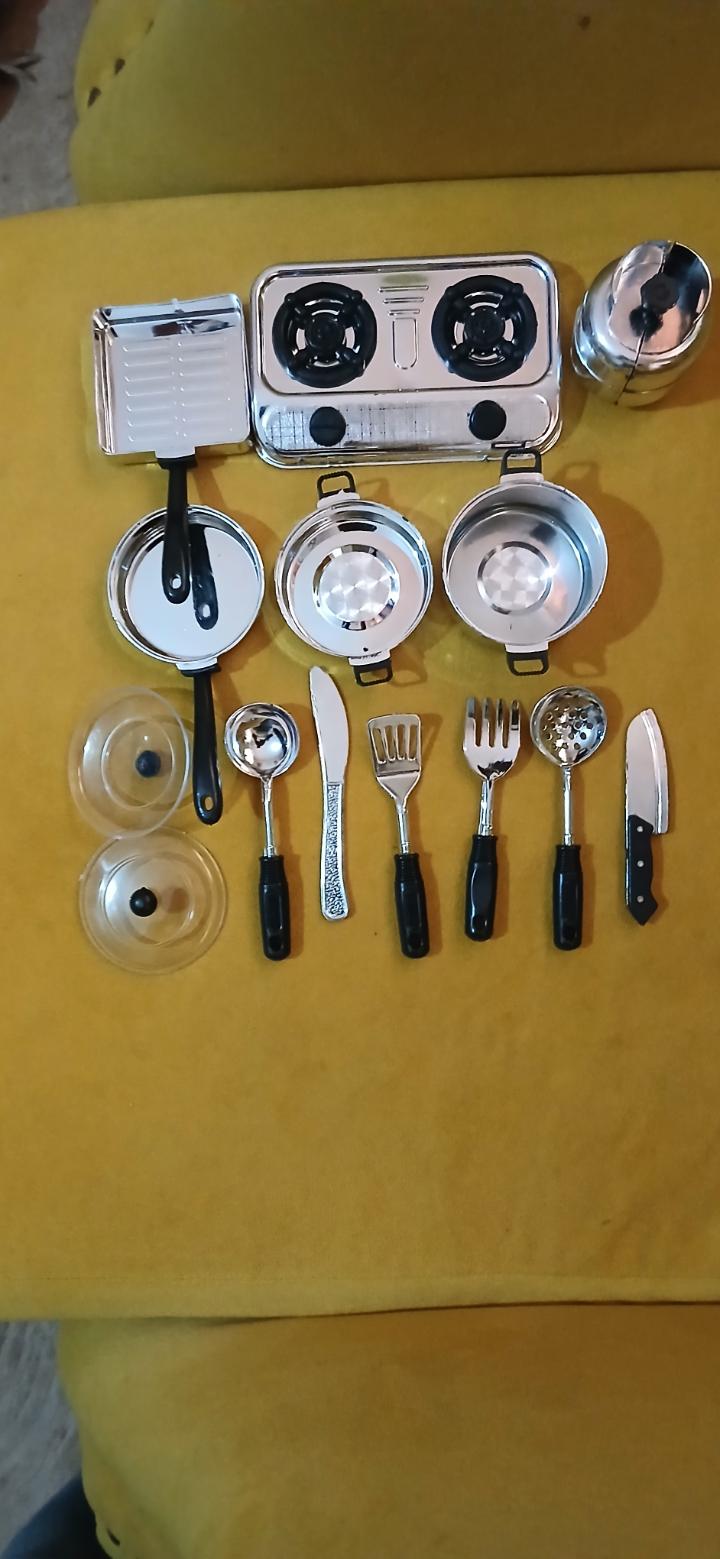 KITCHEN PLAY SET KIDS KITCHEN UTENSILS.