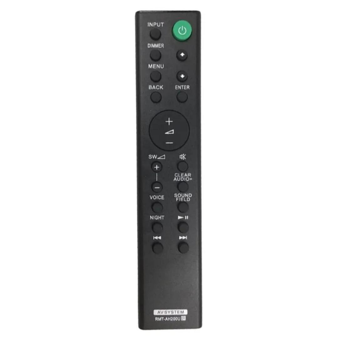 SONY SOUNDBAR REMOTE CONTROL RMT-AH200U HT-RT3 HT-RT40 HT-RT4 SA-CT390 SA-WRT3 .