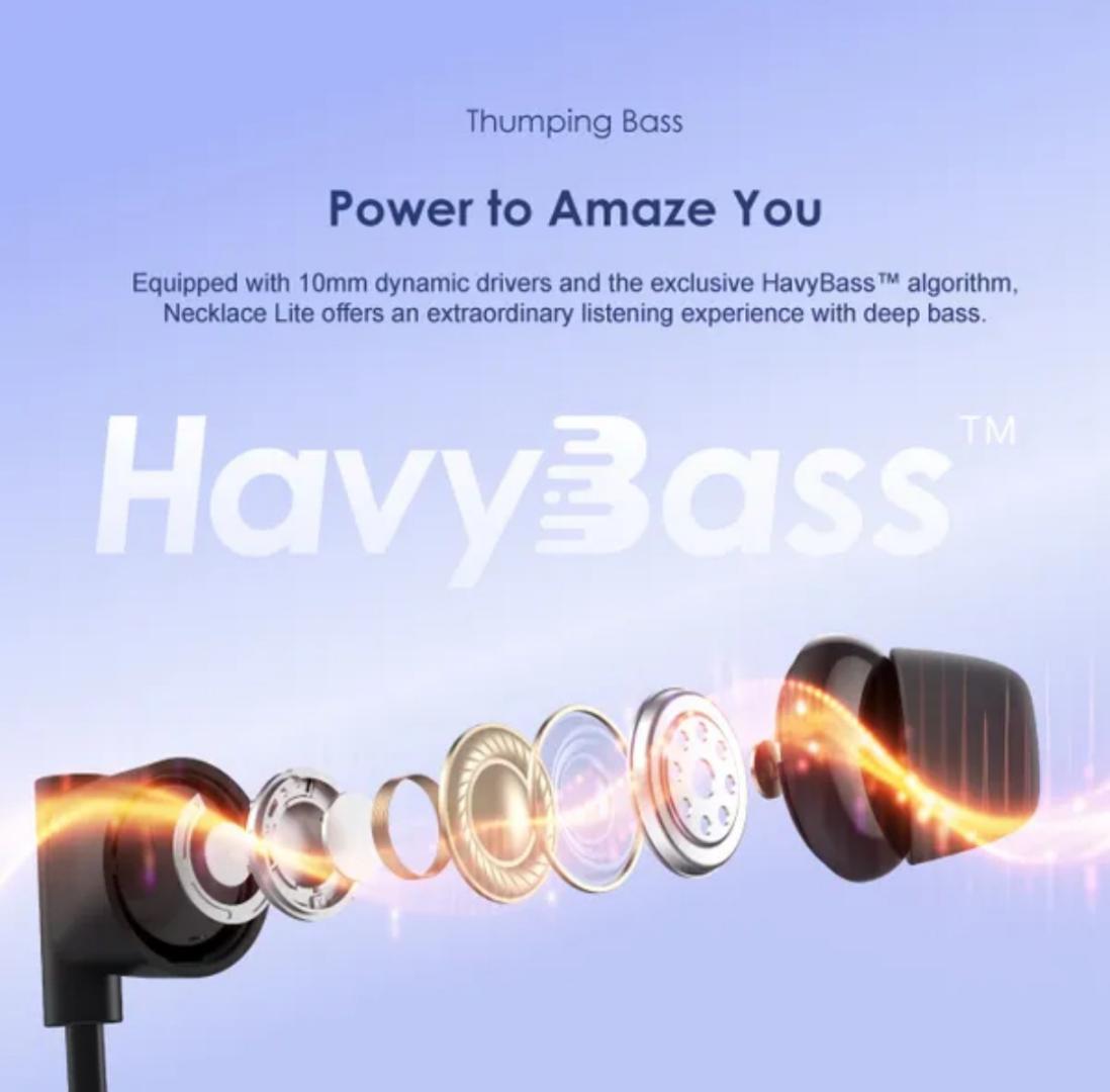 ORAIMO NECKLACE LITE OEB-311 CALL VIBRATION WIRELESS HEADPHONES.