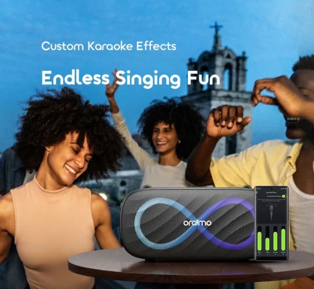 ORAIMO SPACE BOX 80W 🎤KARAOKE  - SUPPORT WIRELESS SPEAKER.