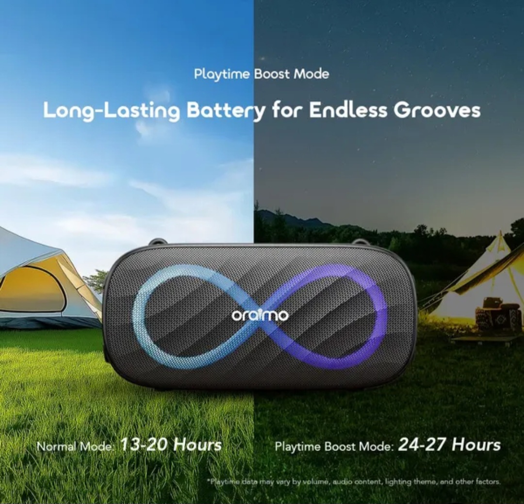 ORAIMO SPACE BOX 80W 🎤KARAOKE  - SUPPORT WIRELESS SPEAKER.
