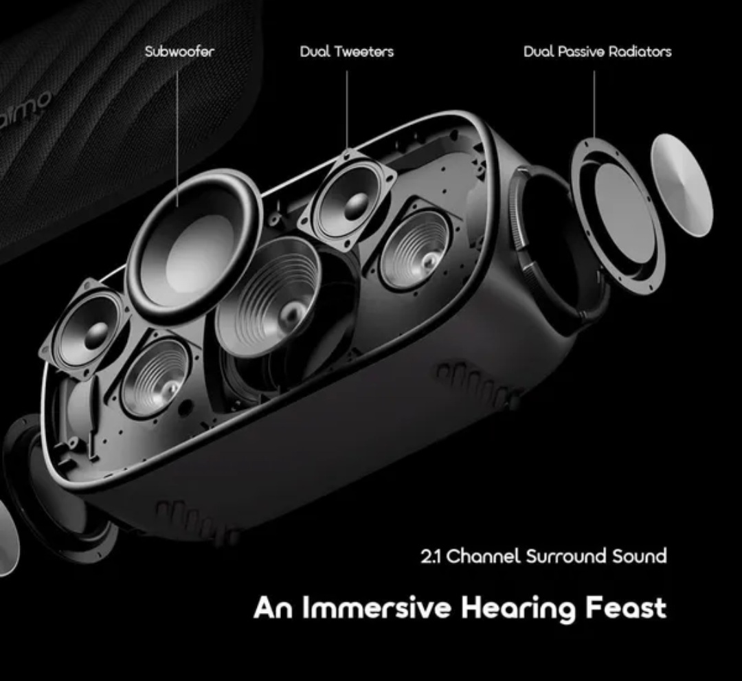 ORAIMO SPACE BOX 80W 🎤KARAOKE  - SUPPORT WIRELESS SPEAKER.