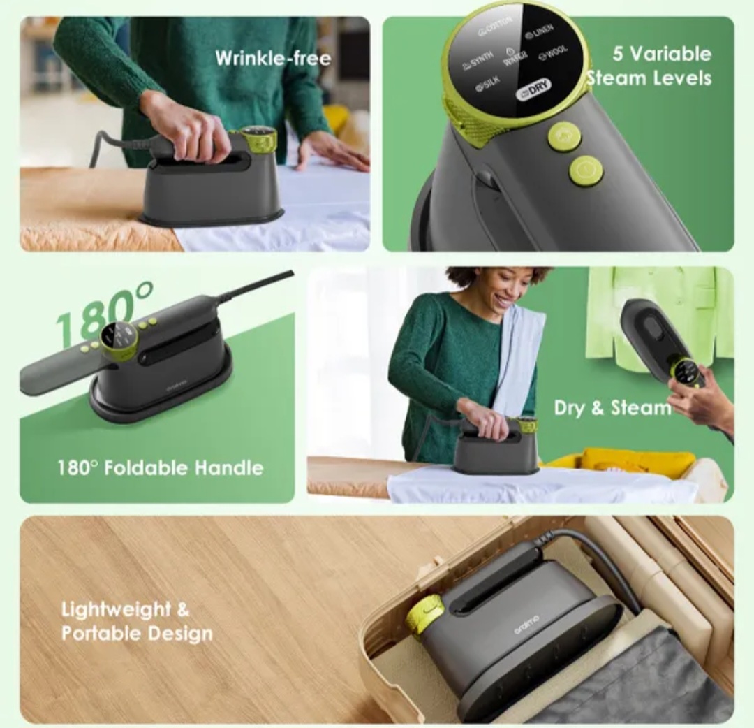 ORAIMO SMART IRON OEL-801A  1740W PORTABLE  ELECTRIC IRON