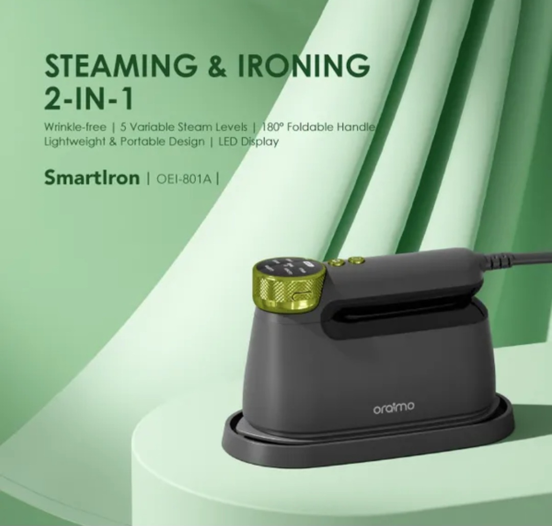 ORAIMO SMART IRON OEL-801A  1740W PORTABLE  ELECTRIC IRON
