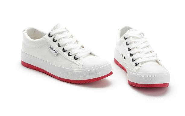 Ben-Bu Rubber Shoe//ladies,kids Sneaker//casual//sporting Rubbers-WHITE