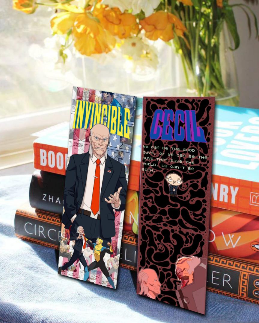 Best price for Invincible Characters Bookmarks: Omniman, Cecil ...
