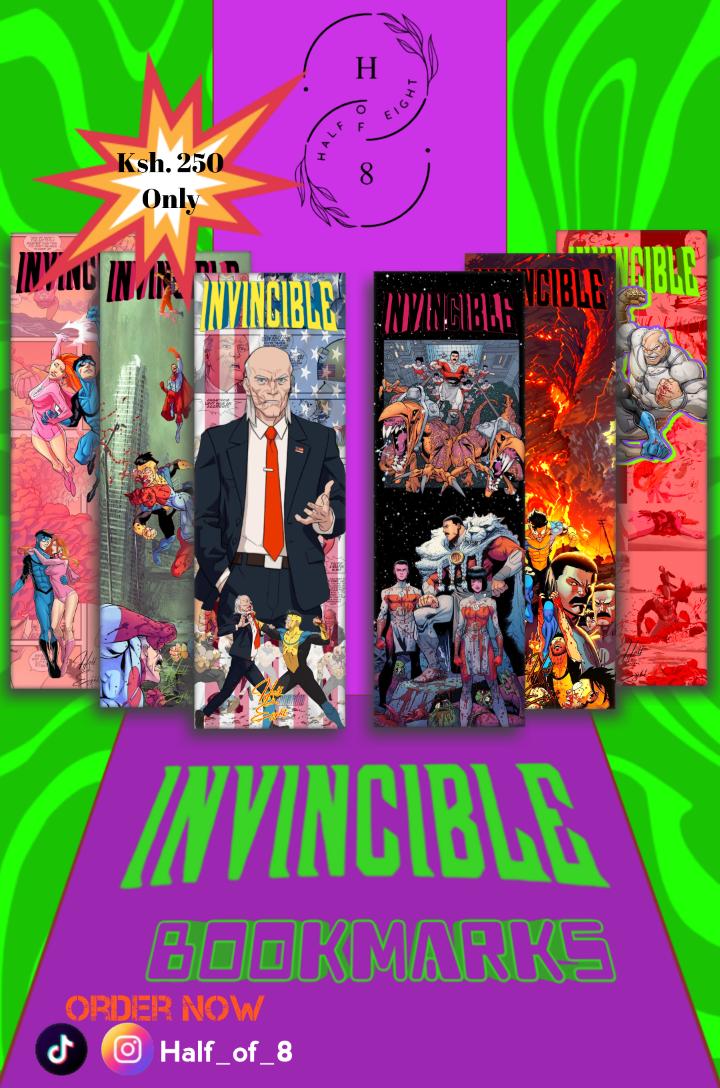 Best price for Invincible Characters Bookmarks: Omniman, Cecil ...