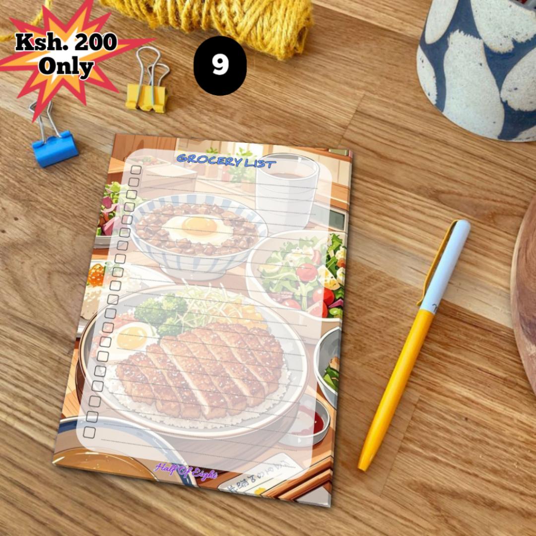 Unique A6 Notepad Of: Rihanna, Labubu, Latto, Billie Eilish, Groceries, Super Mario, and Cats. Book Accessories And Stationery
