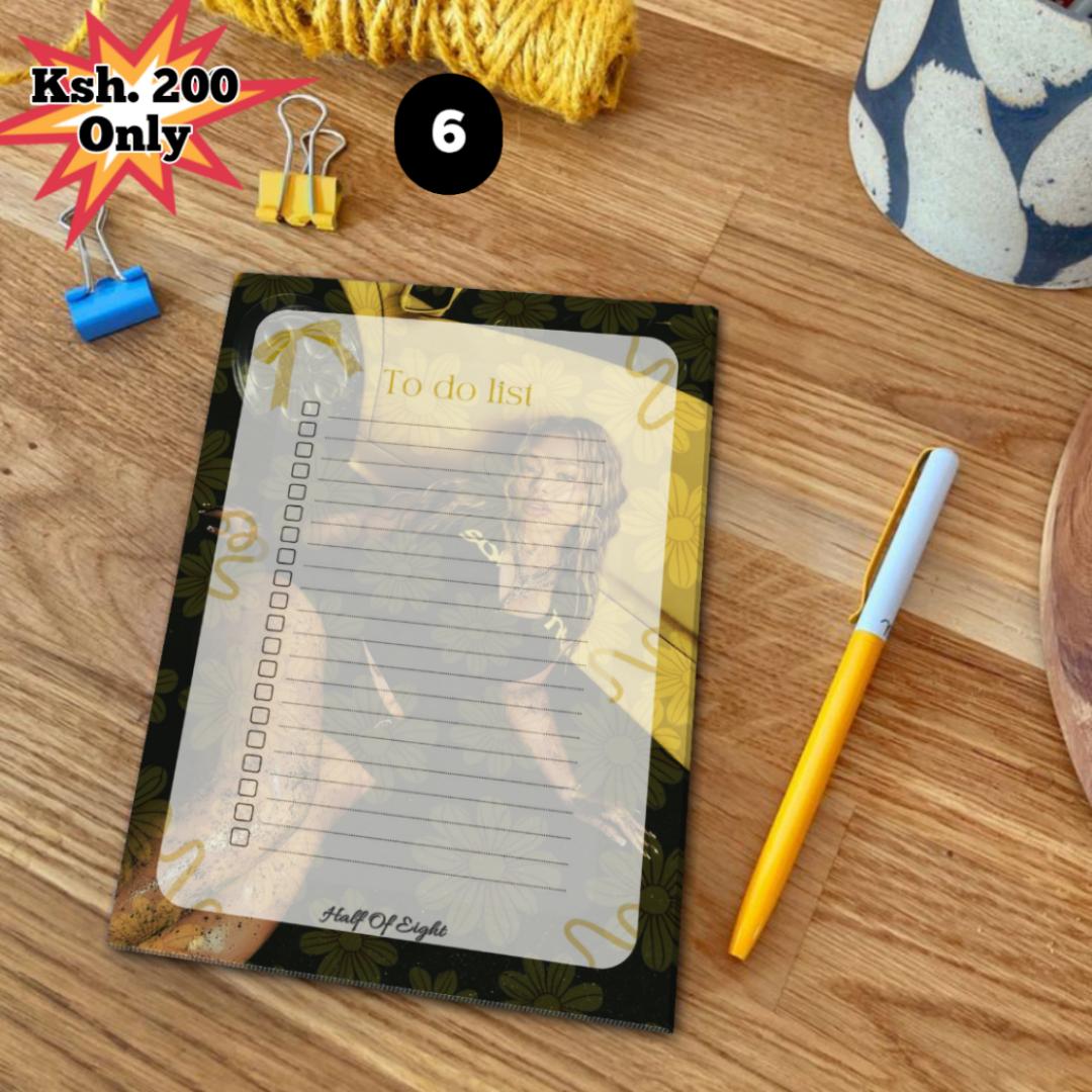 Unique A6 Notepad Of: Rihanna, Labubu, Latto, Billie Eilish, Groceries, Super Mario, and Cats. Book Accessories And Stationery