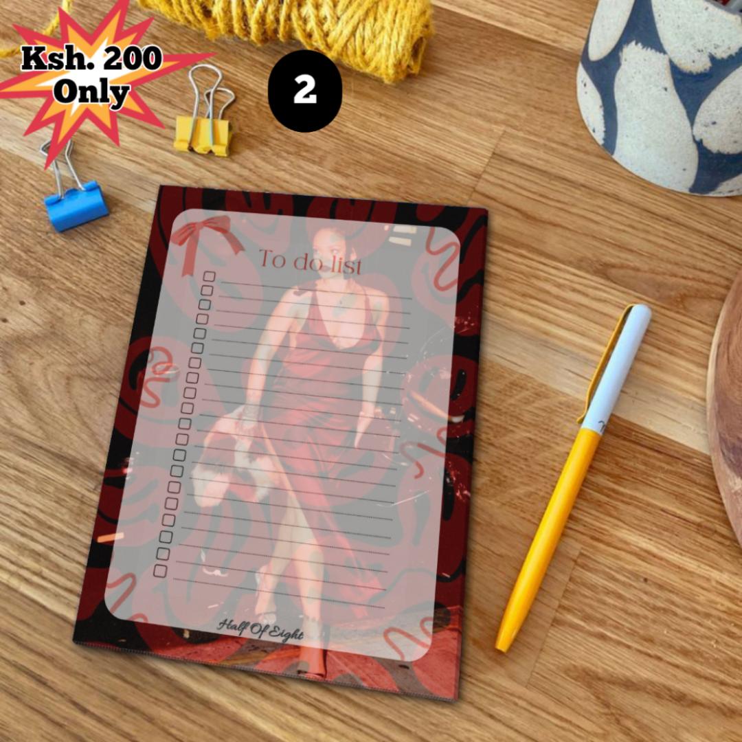Unique A6 Notepad Of: Rihanna, Labubu, Latto, Billie Eilish, Groceries, Super Mario, and Cats. Book Accessories And Stationery