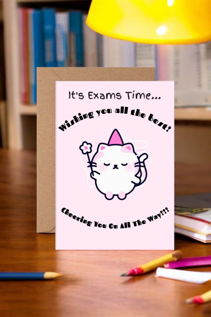 Success Cards, Exam Cards, Motivation Cards, Good Luck Greeting Cards