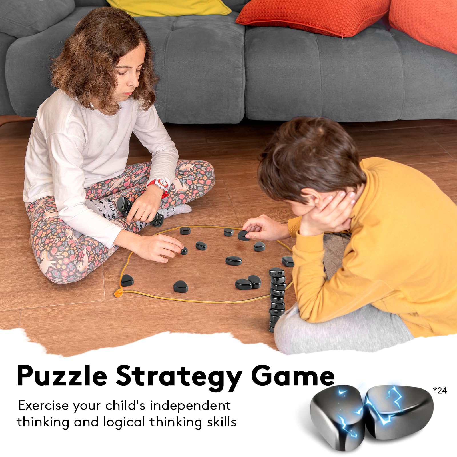 Magnetic effect chess children's leisure game interactive board game logical thinking magnet battle chess educational toy