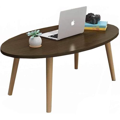 Shee Nordic Oval Coffee Table-Black