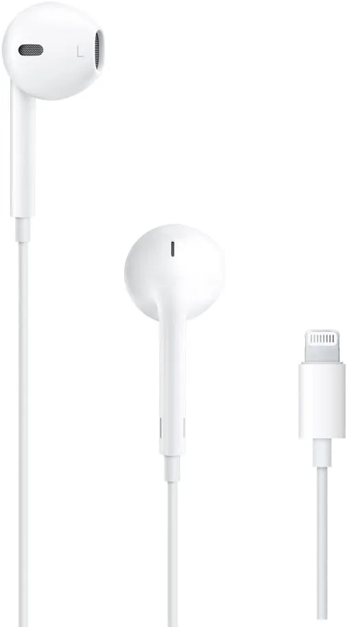 EarPods (Lightning Connector) with USB-C (WHITE COLOUR) Apple EarPods with Lightning Connector