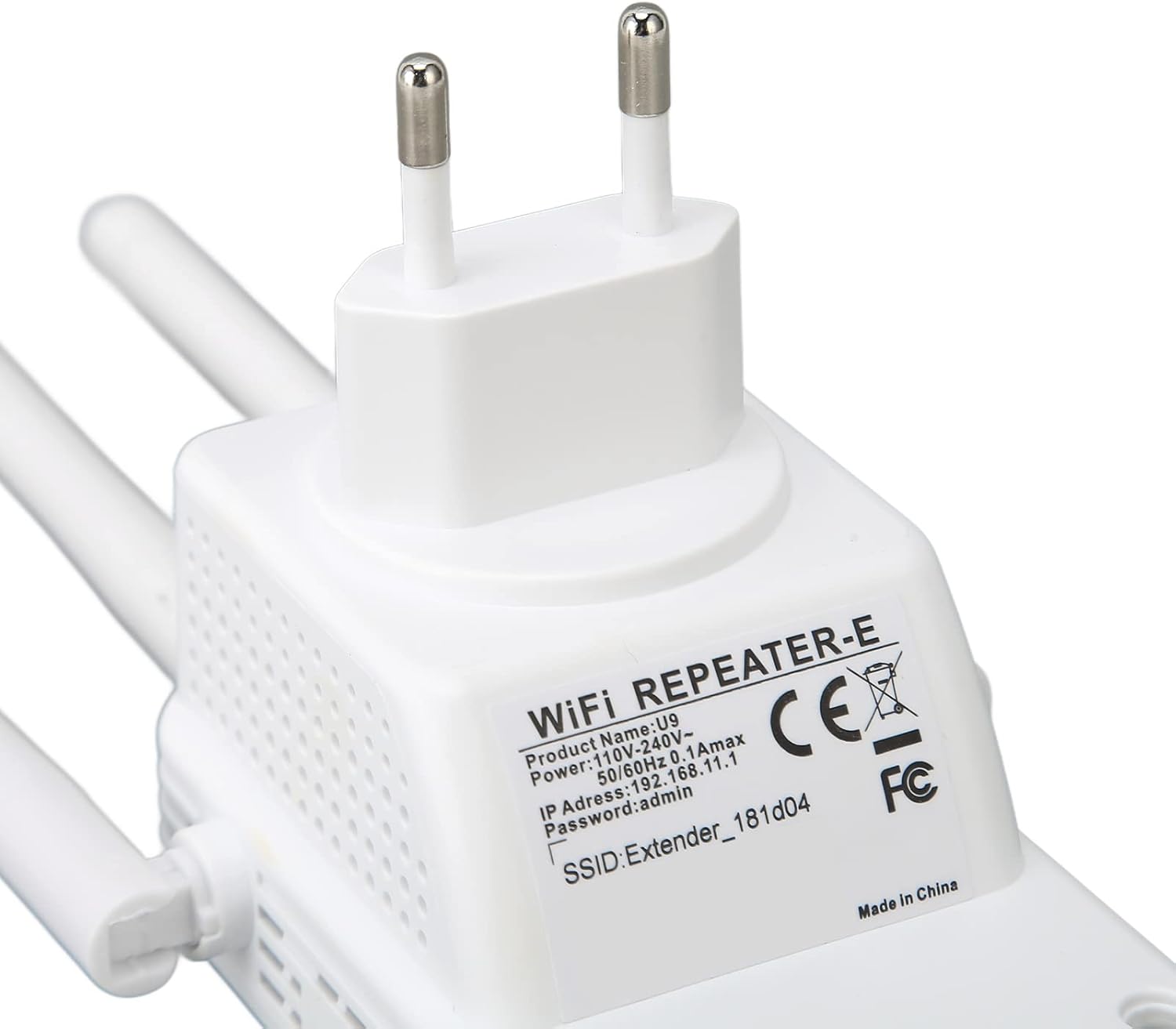 Wi-Fi Extender, Wi-Fi Booster with AP Mode, Router Mode, Repeater Mode, Wireless Repeater Booster with Ethernet Port, Wireless Home Signal Booster