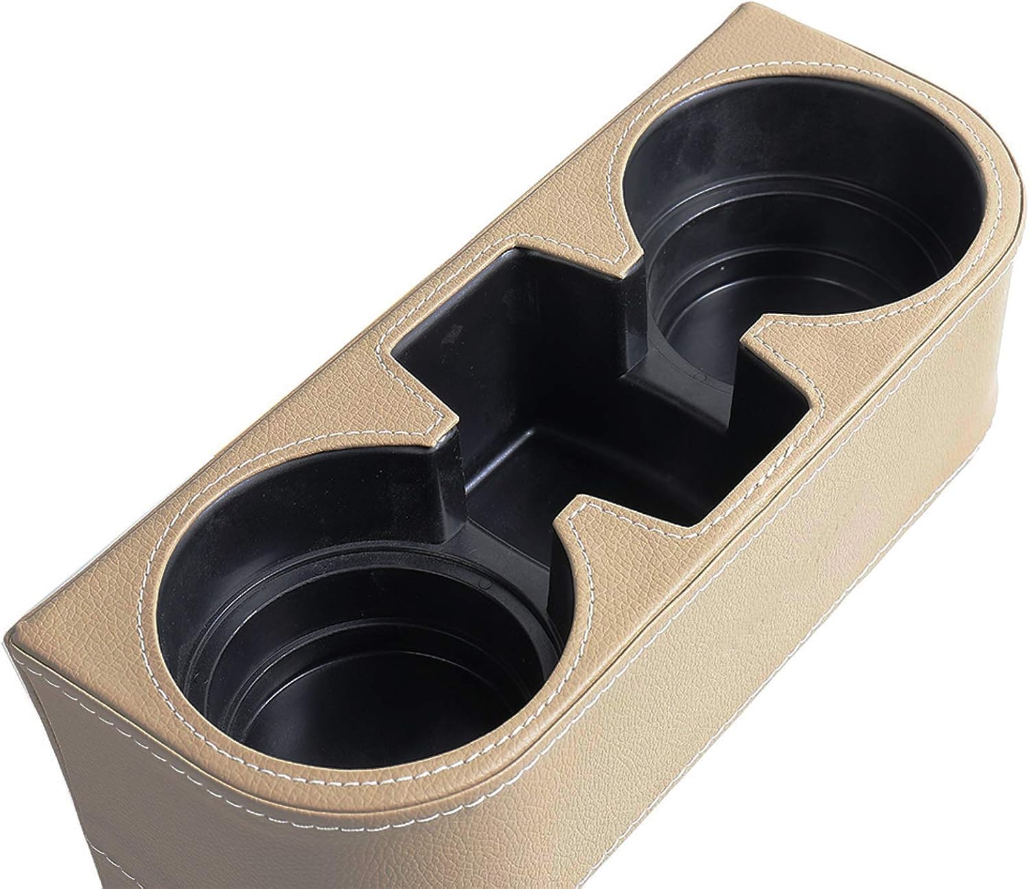 Car Seat Organizer Cup Drink Holders Multi Functional Gap Filler Storage Box Insert Organization Helps Reduce Distracted Driving & Holds Phone Mount Mug Bottle Cellphone