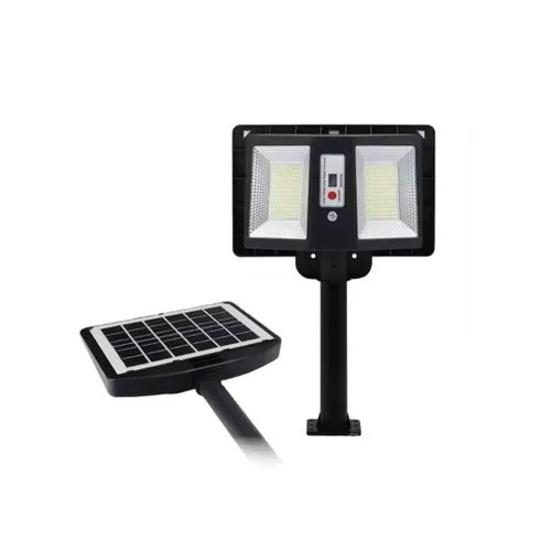 300watts Solar Street Lights Outdoor LED Solar Street Light Cclamp CL-115 Dusk to Dawn for Security Lighting All-In-One 300W Double Sided Street Light With Motion & Darkness Sensor