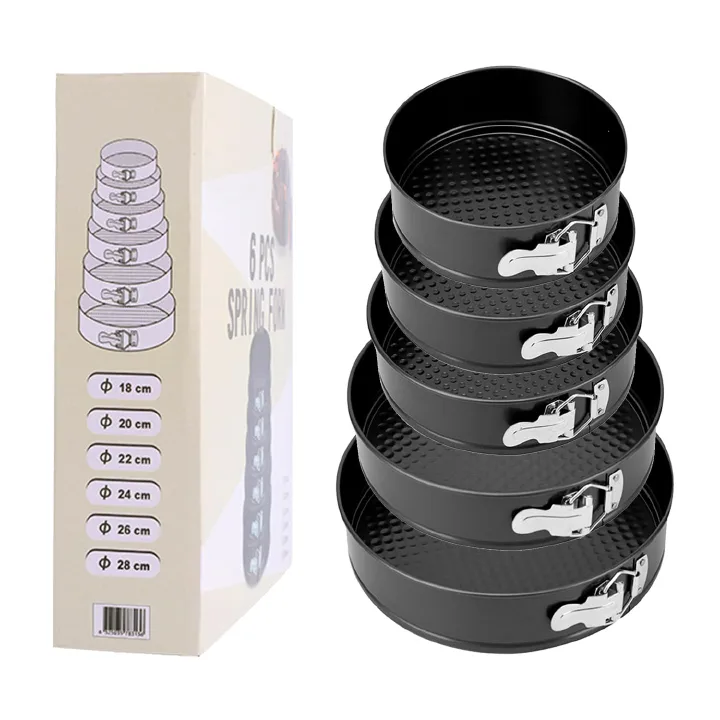 Cake Pan Nonstick Leakproof Round Cheesecake Pan with Removable Bottom, Round Cake Pans for Baking, Non-Stick Bakeware for Effortless Baking and Easy Release