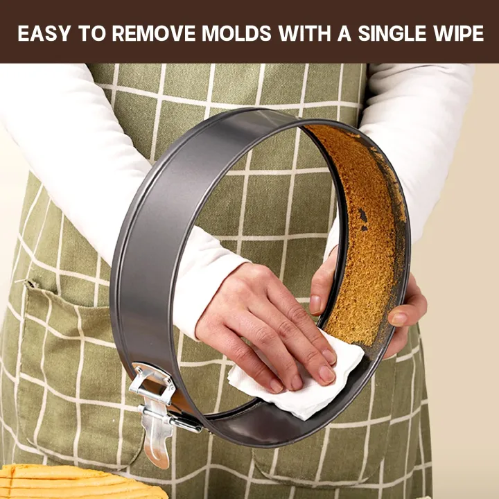 Cake Pan Nonstick Leakproof Round Cheesecake Pan with Removable Bottom, Round Cake Pans for Baking, Non-Stick Bakeware for Effortless Baking and Easy Release