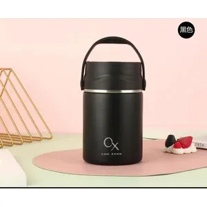 Portable Stainless Steel Hot Food Flasks With A Spoon 800ml