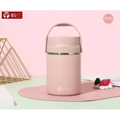 Portable Stainless Steel Hot Food Flasks With A Spoon 800ml